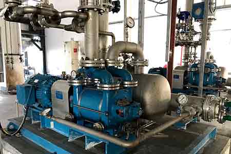 摩斯国际液环泵机组在珠海万通特种工程塑料有限公司