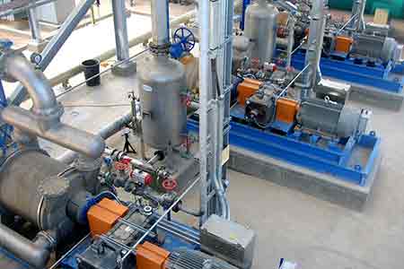 摩斯国际不锈钢液环泵机组在印尼地热电厂应用现场