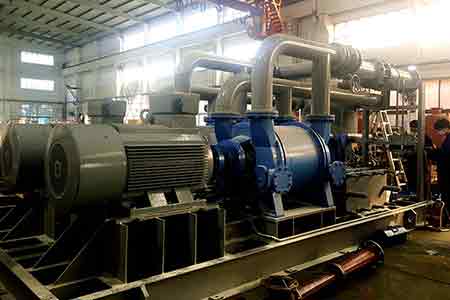 摩斯国际液环泵机组香港黑角电厂使用现场