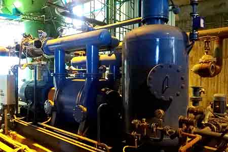 摩斯国际液环泵机组在印度电厂使用现场