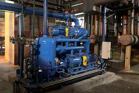 摩斯国际液环泵机组在商丘裕东发电有限责任公司使用现场