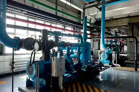 摩斯国际液环泵机组在延吉热电厂使用现场