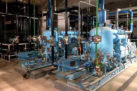 摩斯国际液环泵机组在华能苏州燃机热电有限公司使用现场