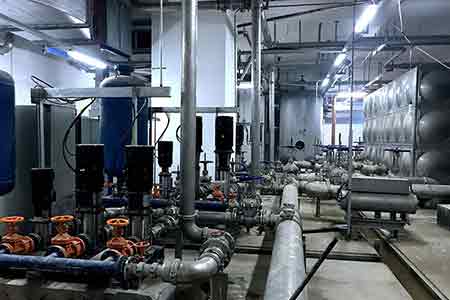 摩斯国际变频供水装置在越南岘港酒店使用现场