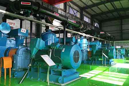 摩斯国际液环泵机组在山西兰花集团大阳煤矿使用现场