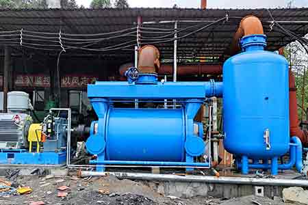 摩斯国际液环泵机组在贵州瑞祥煤矿使用现场