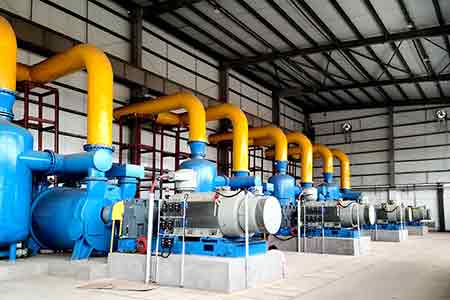 摩斯国际液环泵机组在山西霍尔辛赫煤业有限公司使用现场