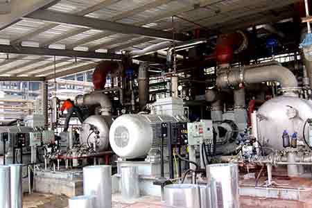 摩斯国际液环泵机组在攀枝花钢铁厂使用现场