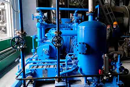 摩斯国际液环泵机组在山西立恒焦化有限公司使用现场