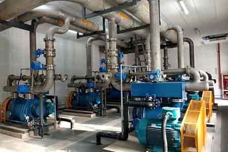 摩斯国际液环泵在西安603所风洞试验项目使用现场