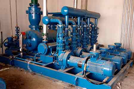 摩斯国际液环泵机组在云南白药使用现场