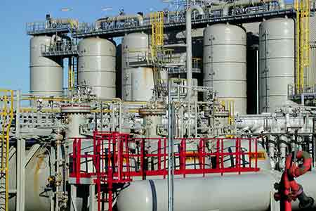 摩斯国际液环泵机组在北欧炼油项目油气回收使用现场