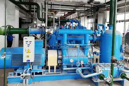 摩斯国际液环泵机组在本钢板材余热发电厂使用现场