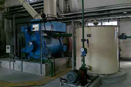 摩斯国际液环泵机组在康平热电脱硫使用现场