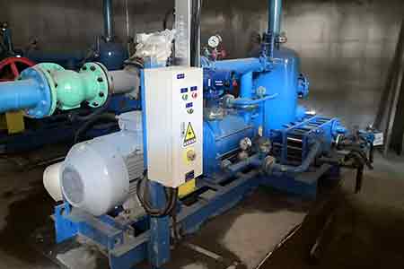 摩斯国际液环泵机组在郑州正兴环保能源有限公司使用现场